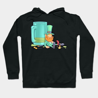 Green beer wasted Hoodie